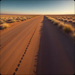 Serenity on the Desert Horizon