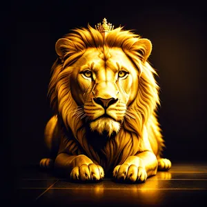 Majestic Lion: The Fierce King of the Wilderness