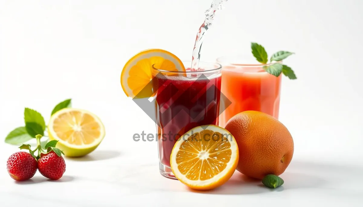 Picture of Refreshing Orange Juice for a Healthy Breakfast Option