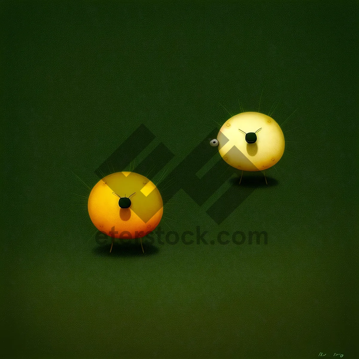 Picture of Vibrant Round Billiard Balls for Exciting Game