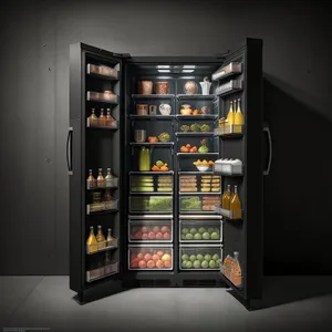 Vending Machine in Modern Cafeteria