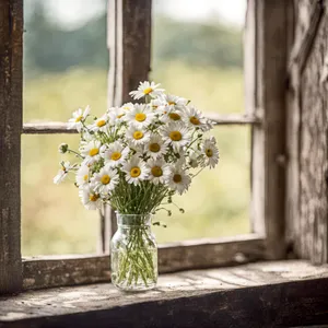 Blooming Rose Garden Bouquet - Summer Blossoms Closeup