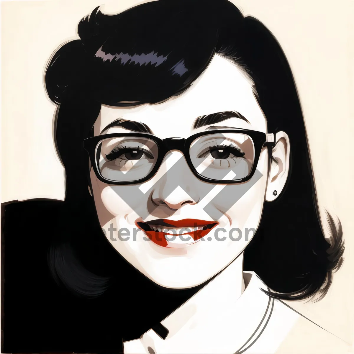 Picture of Stylish Masked Model: Captivating Beauty in Disguise