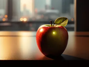 Fresh and Juicy Granny Smith Apple