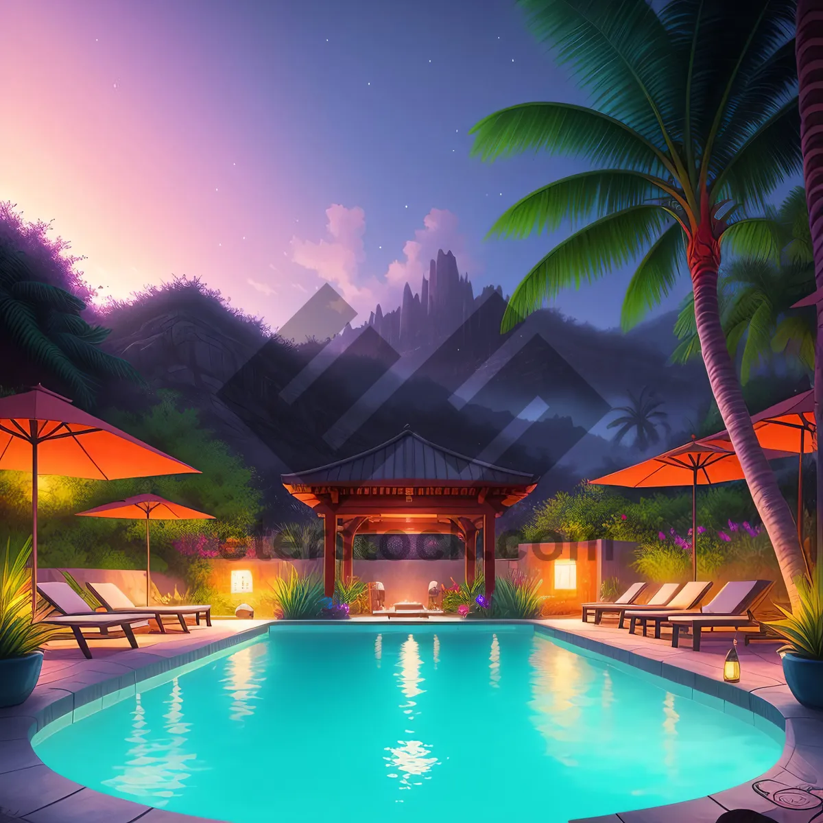 Picture of Exquisite Tropical Paradise Resort by the Ocean