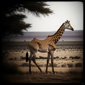 Safari Adventure: Majestic Cheetah Roams Grasslands