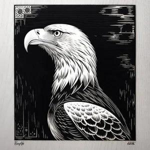 Feathered Fierce: Majestic Bald Eagle Stares