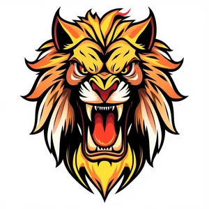 Cartoon design graphic heraldry symbol drawing