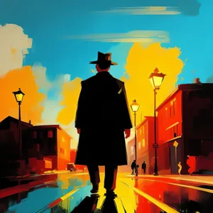 Dynamic Crowd Cheering in Vibrant Stadium