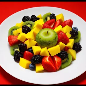 Organic Berry Plate - Sweet & Nutritious Breakfast