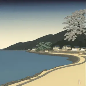Tranquil Tropical Beach with Azure Waters