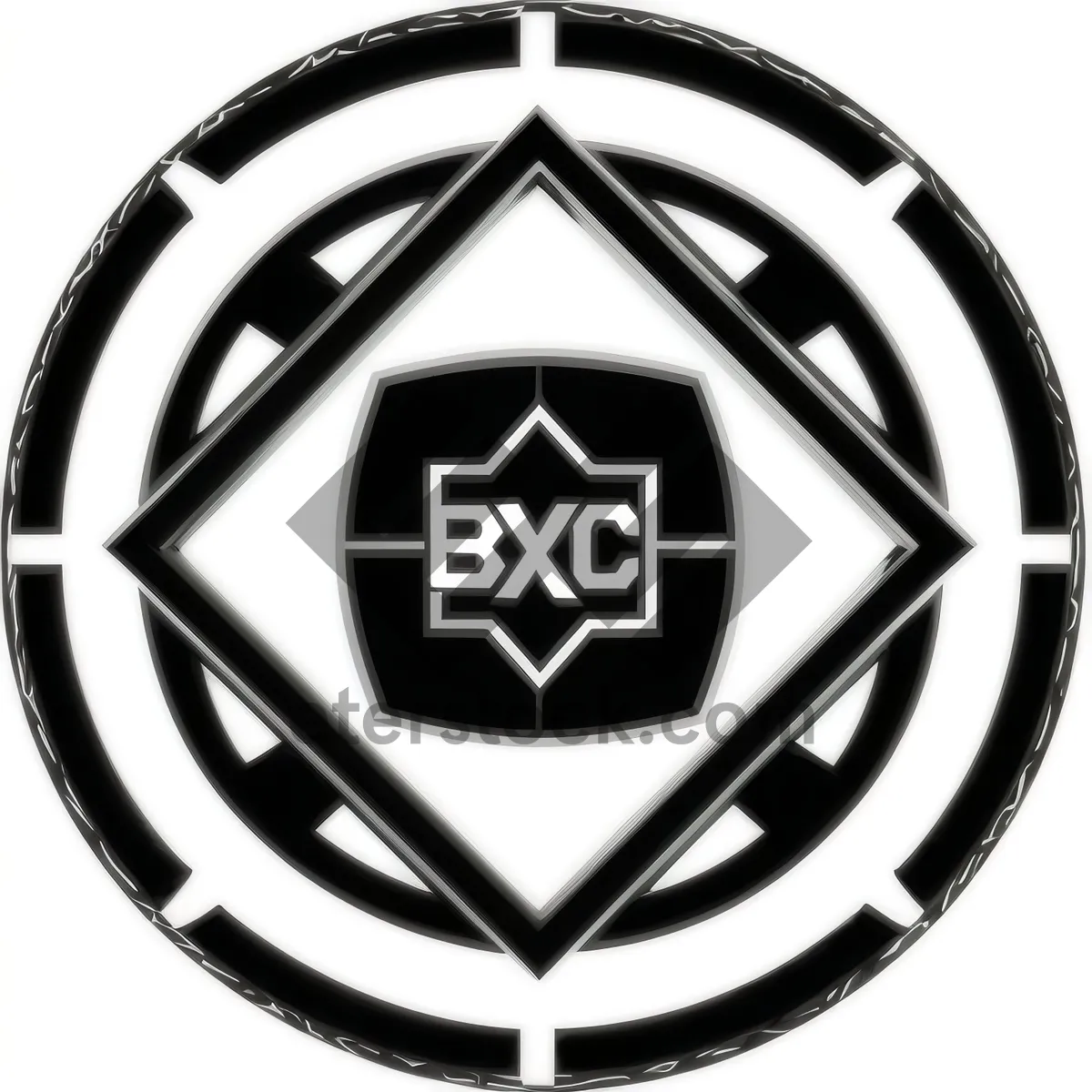 Picture of Shiny Heraldry Icon - Round Button Design