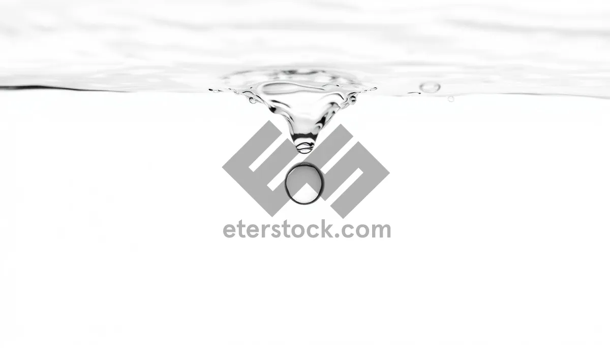 Picture of Liquid Splash Reflection Drop Artistic Water Design