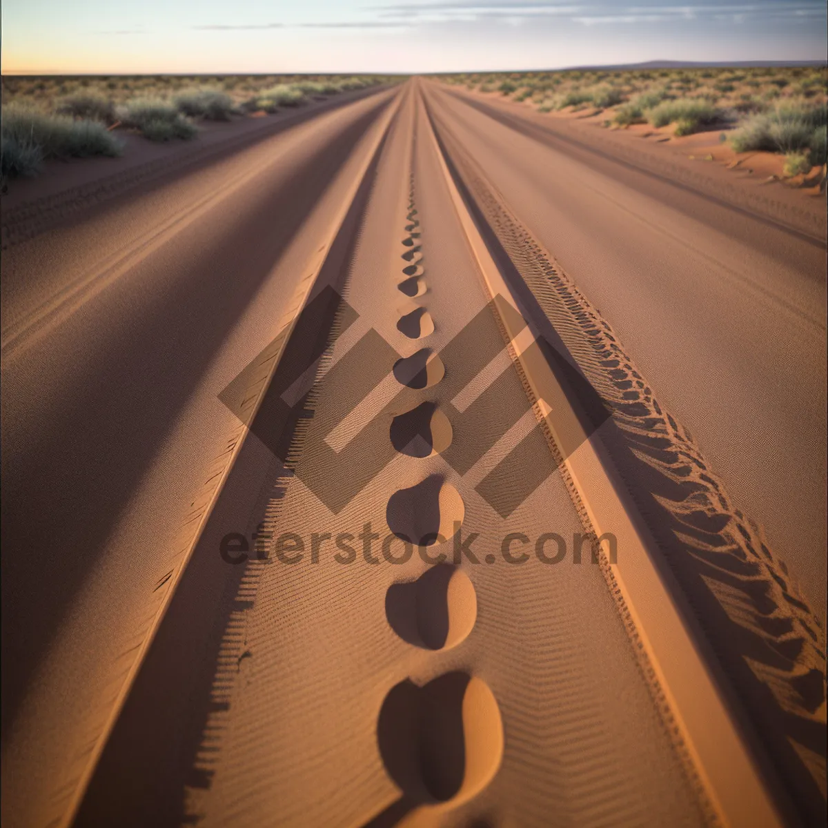 Picture of Scenic Drive: Speeding Along the Highway