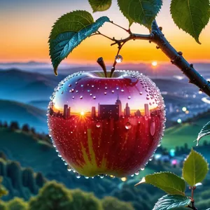 Fresh Red Delicious Apple, Healthy and Organic Fruit Option