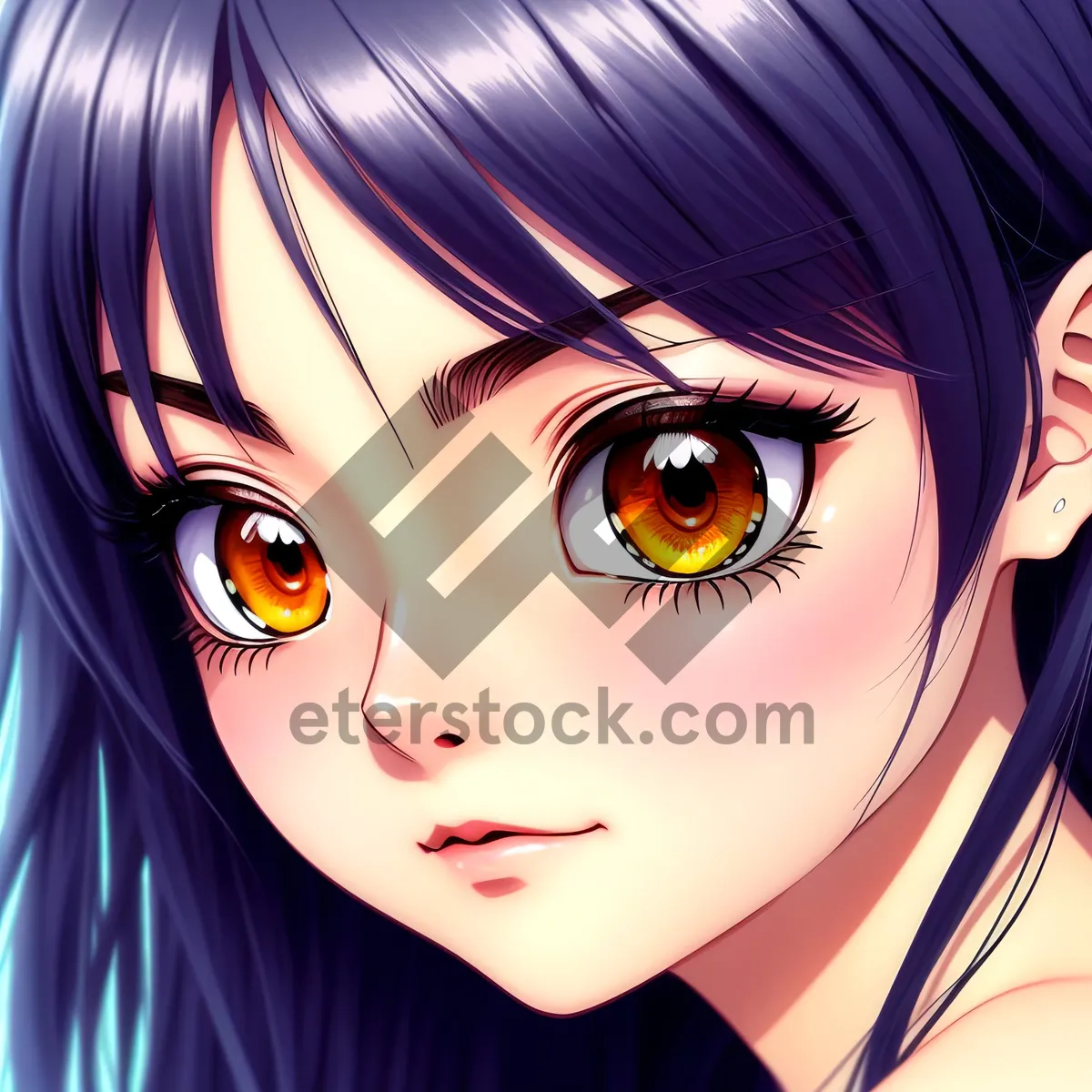 Picture of Artistic Masked Portrait: Fashionable Disguise with Intriguing Eyes