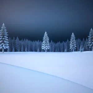 Frosty Grandeur: A Majestic Mountain Landscape in Winter