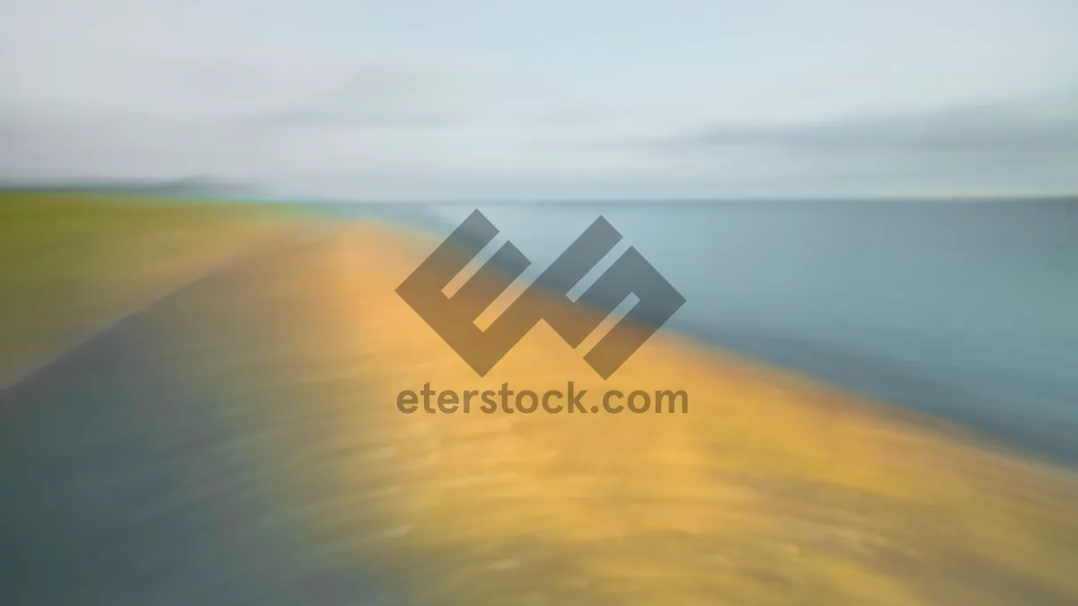 Picture of Sea dike along the Oosterschelde in the province of Zeeland in The Netherlands, photographed with ICM technology