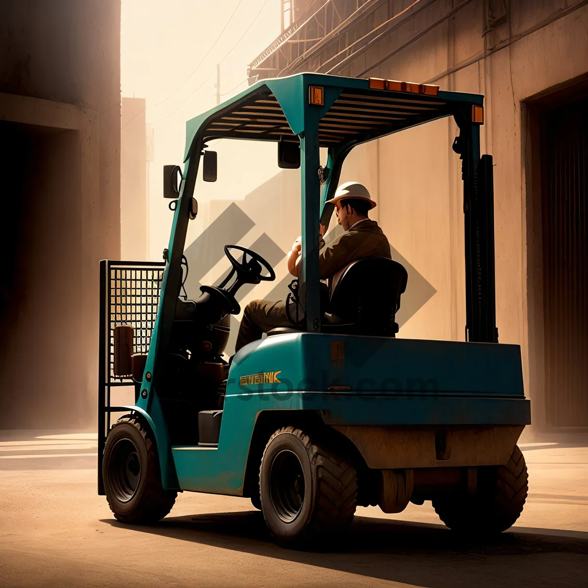 Picture of Efficient Forklift Truck for Industrial Transportation