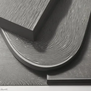 Textured Metal Air Filter Design: Smooth Lines and Graphic Filter