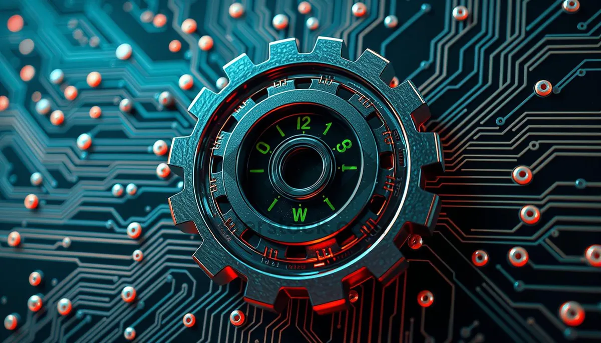 Picture of Digital DJ Graphic Wallpaper Design