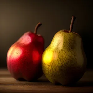 Juicy and Nutritious Yellow Pear - Perfectly Ripe and Healthy