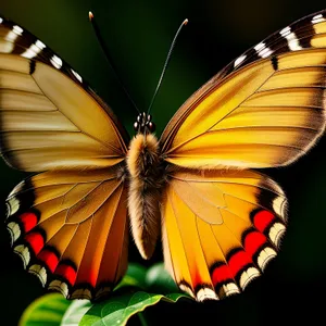 Monarch Butterfly on Colorful Flower