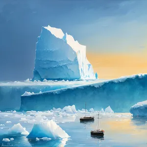 Arctic Winter Wonderland: Majestic Frozen Landscape  

Note: This is an example of a short name for an image based on the provided tags.