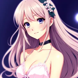 Blonde Beauty: Fashionable, Sensual Portrait with a Coquettish Charm