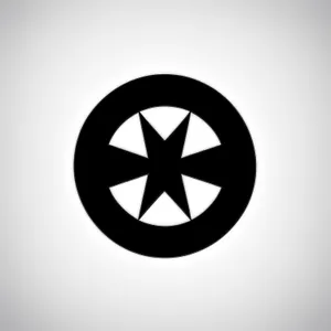 Black Shiny Round Web Buttons