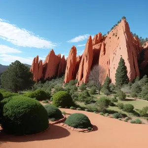 Southwest Rocky Valley Scenic View