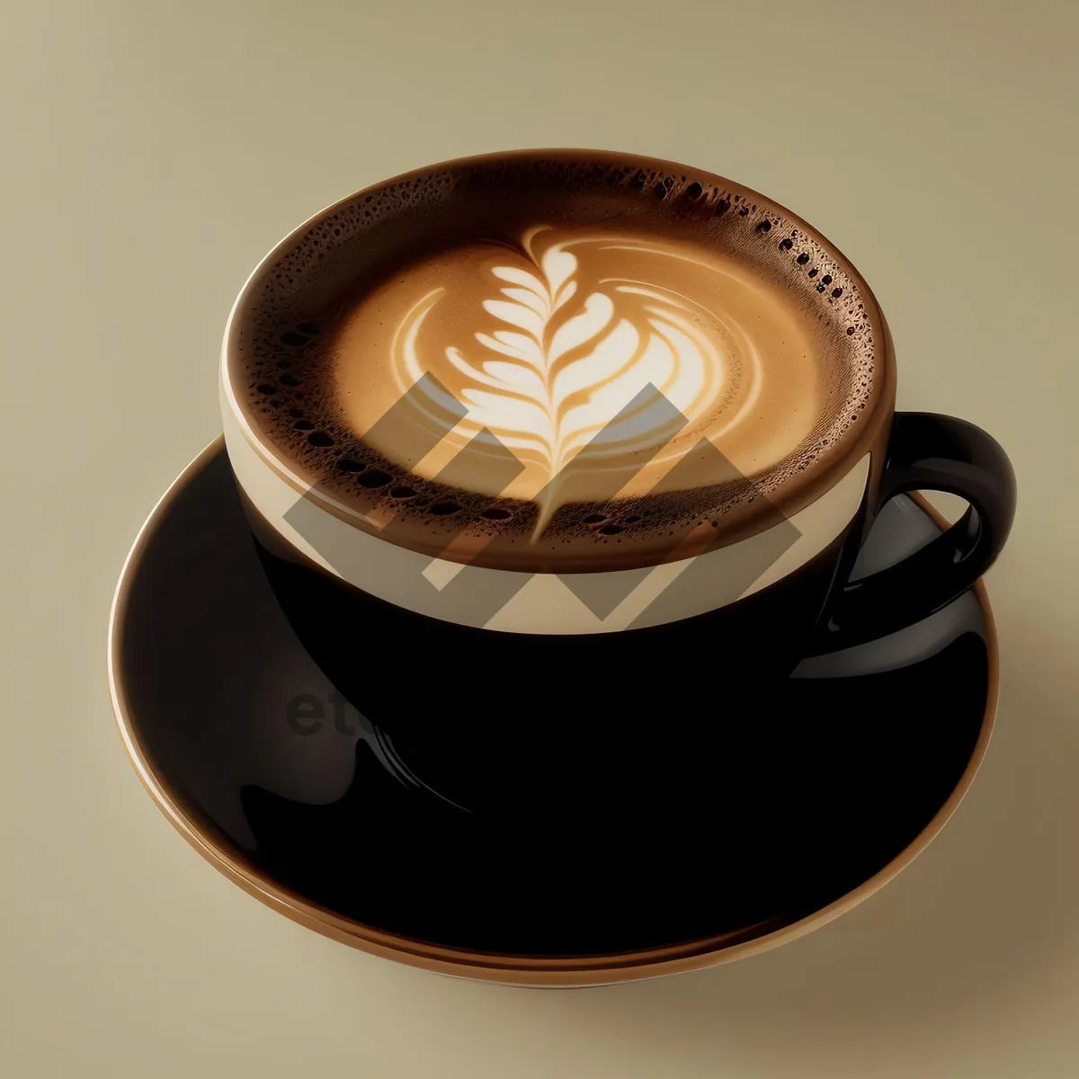 Picture of Delicious Morning Cappuccino with Dark Chocolate