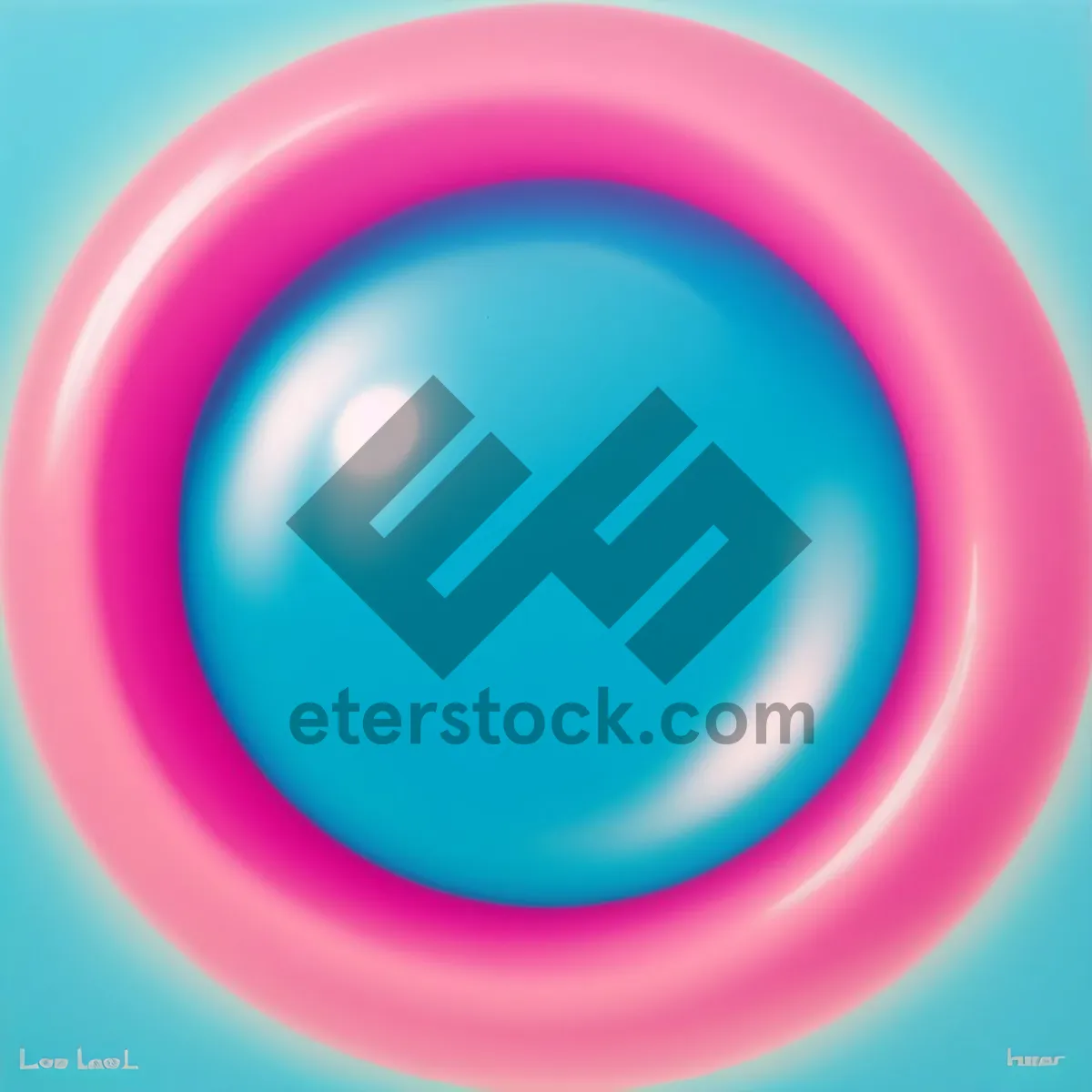 Picture of Glossy Orange Button Icon Set