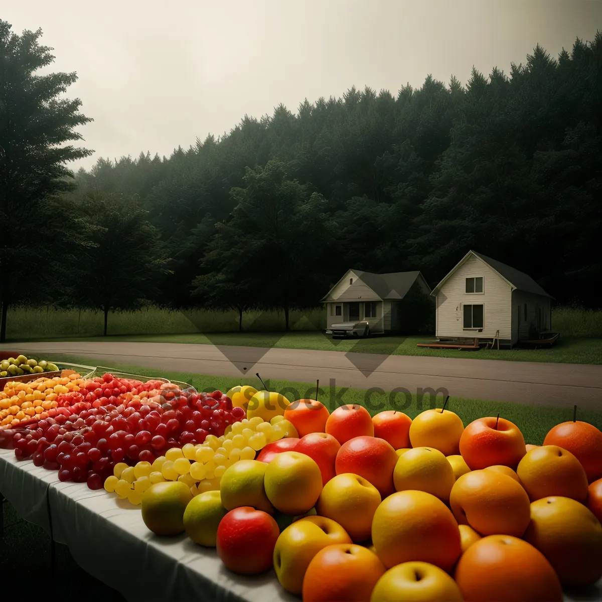 Picture of Nectarine Peach - Fresh and Nutritious Edible Fruit