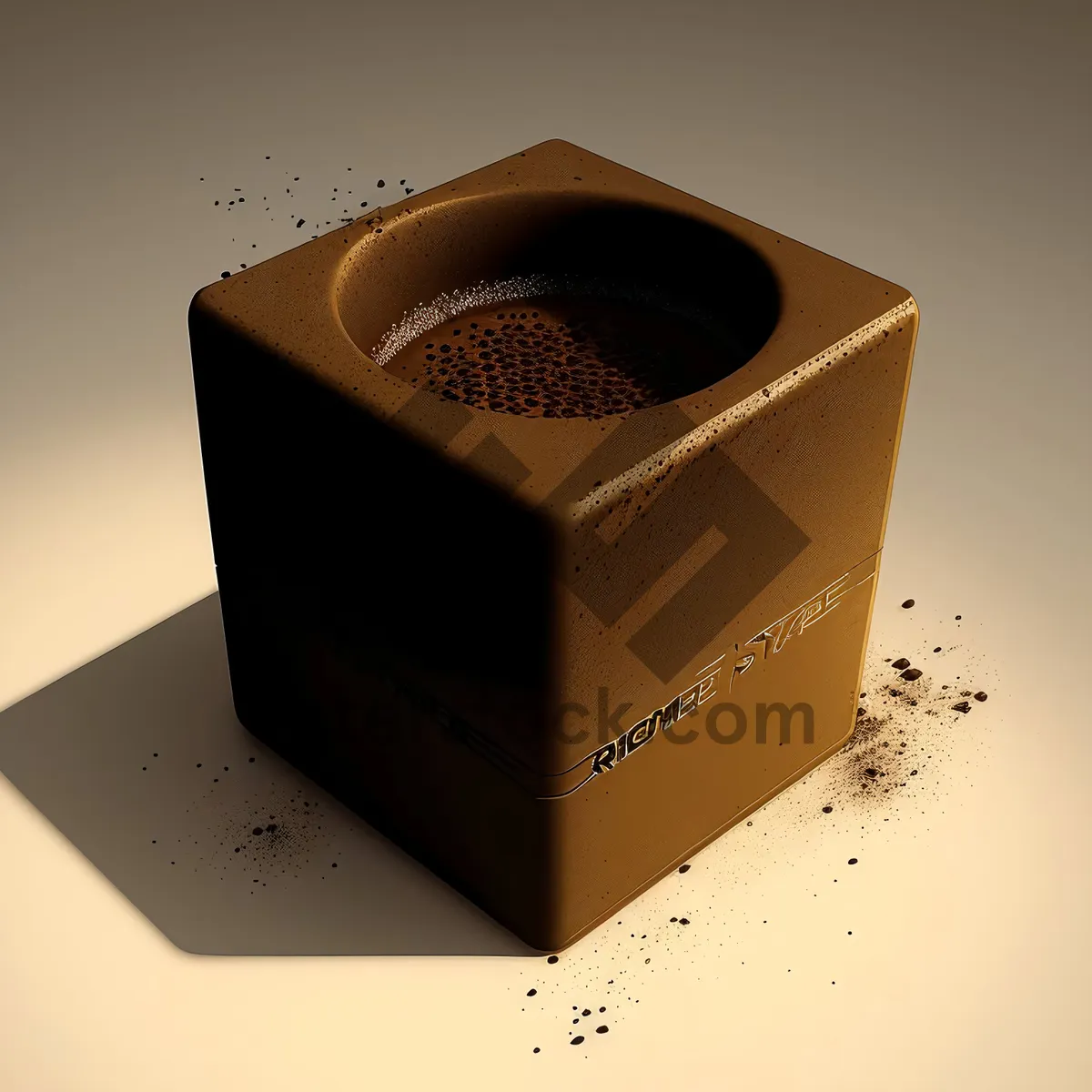 Picture of Brown Cardboard Sharpener Box Packaging