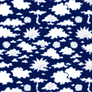 Winter Star Snowflake Pattern Decoration Set Frame