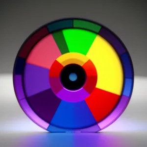 Glossy Shiny Media Disk Icon