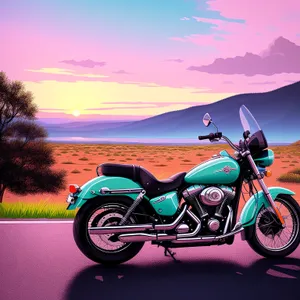 Speeding on the Desert Highway: Motorcycle Racing