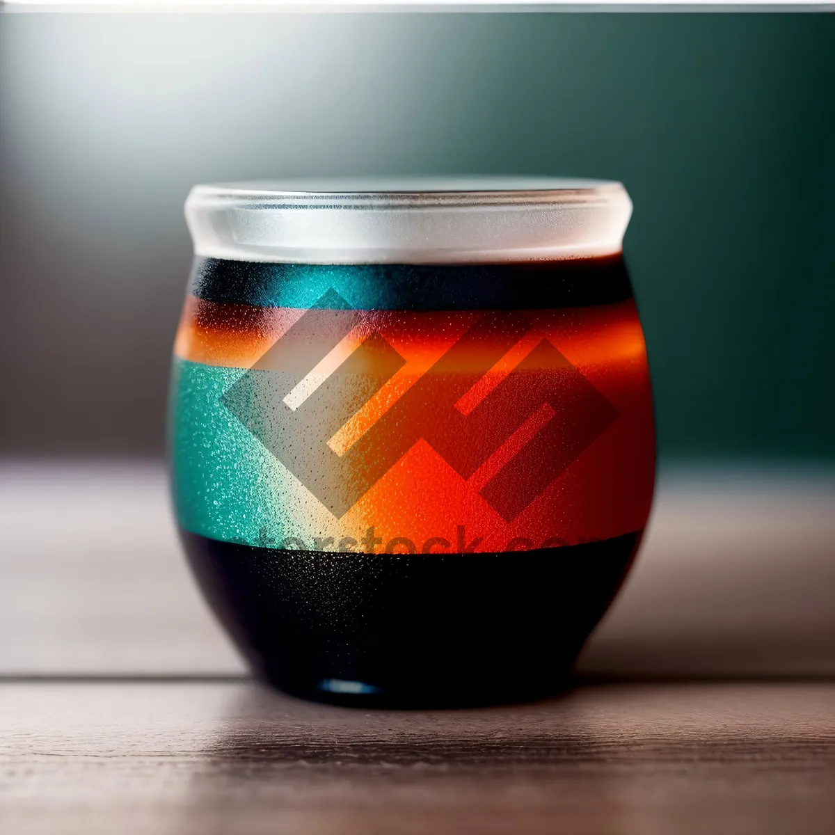 Picture of Hot Herbal Tea in Fresh Glass Cup
