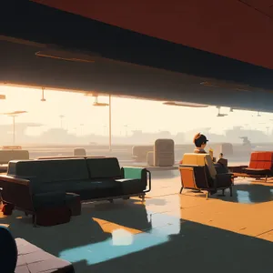 Modern Home Interior with Stylish Furniture