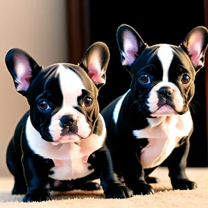 Cute Bulldog Puppy, Purebred and Adorable