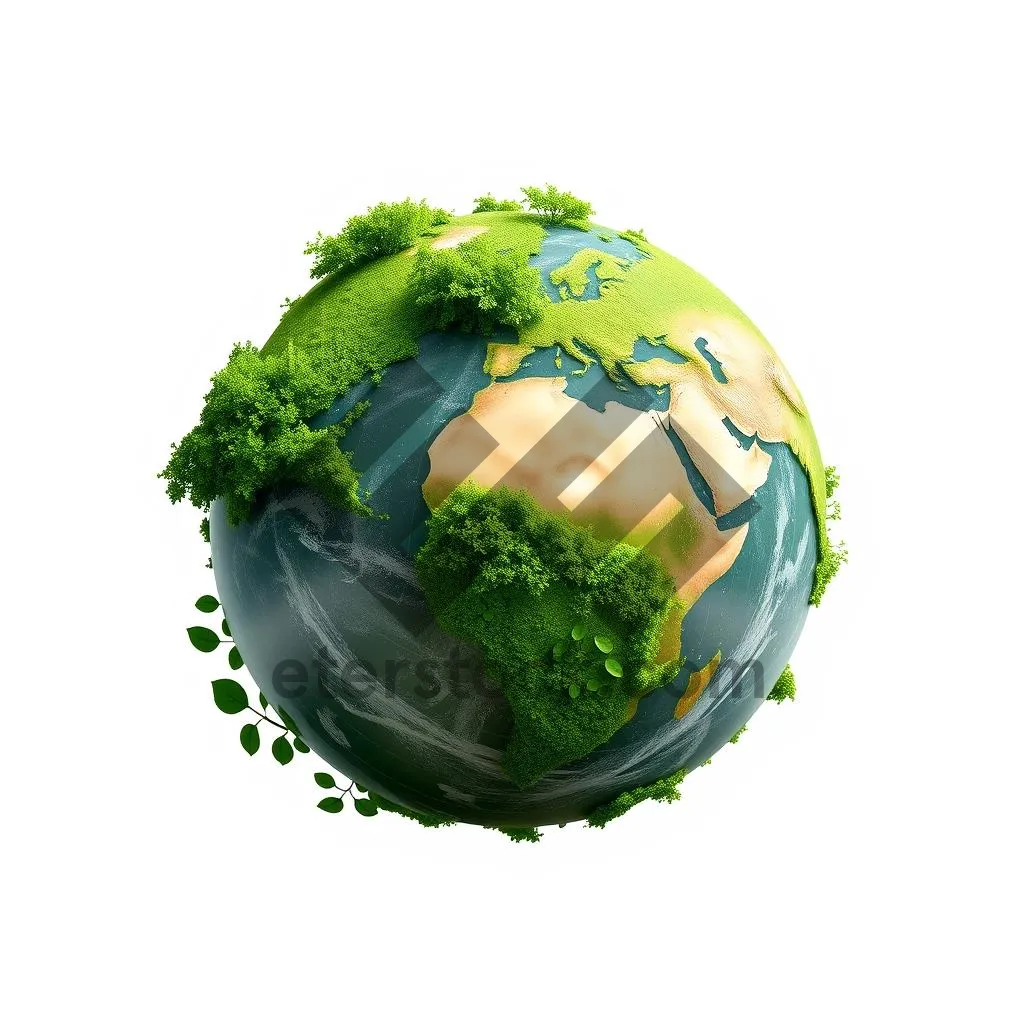 Picture of Global Earth Map Graphic Icon