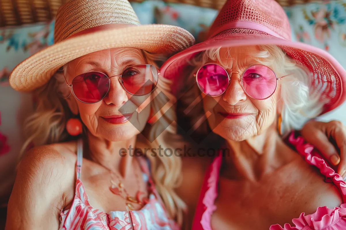 Picture of Fashionable Entertainer in a Stylish Cowboy Hat