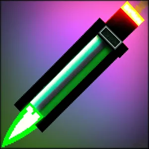 Colorful Glow Tube Design with Rainbow Lighting