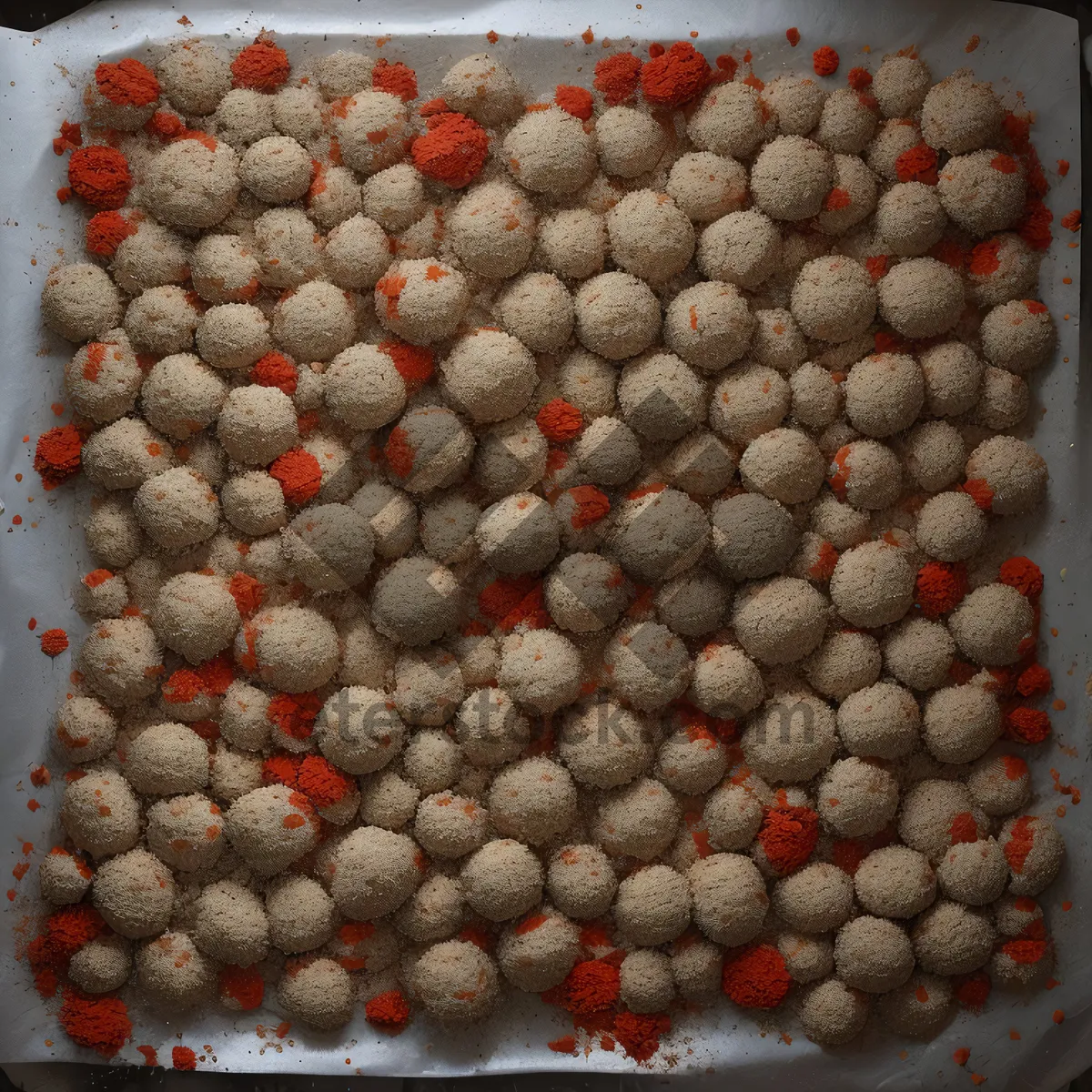 Picture of Fresh Berries on Black Pepper Salad - Healthy Dessert