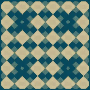 Geometric Checkered Vintage Wallpaper Design