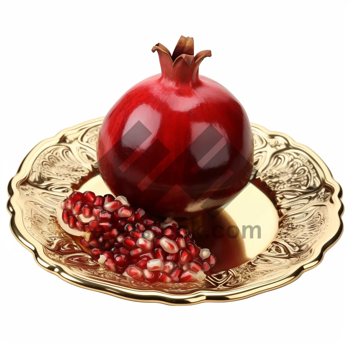 Picture of Fresh and Juicy Pomegranate - Healthy and Delicious Fruit