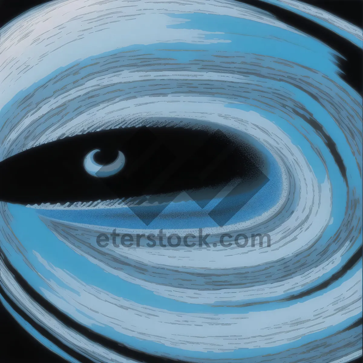 Picture of Refreshing Water Ripple Motion in Clear Bowl