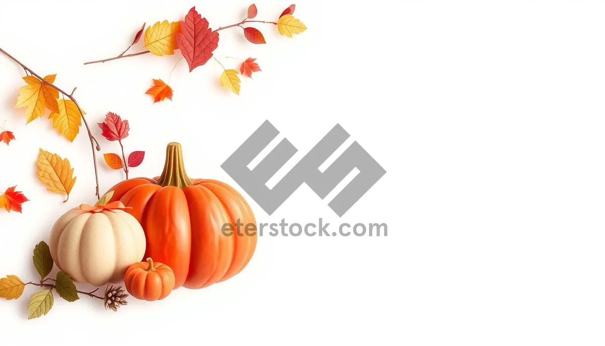Picture of Autumn Pumpkin Vegetable Harvest
