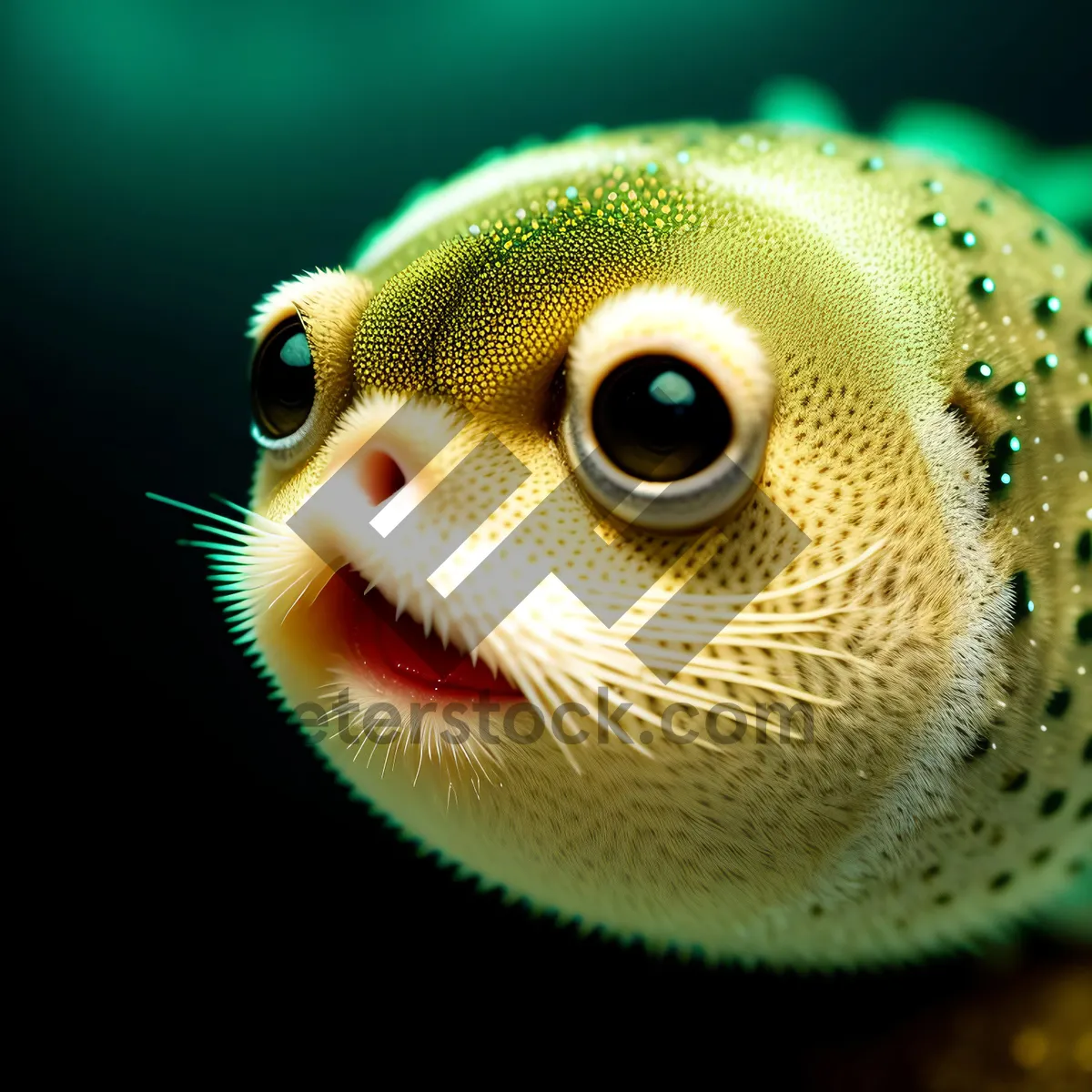 Picture of Colorful Tropical Fish in Underwater Aquarium